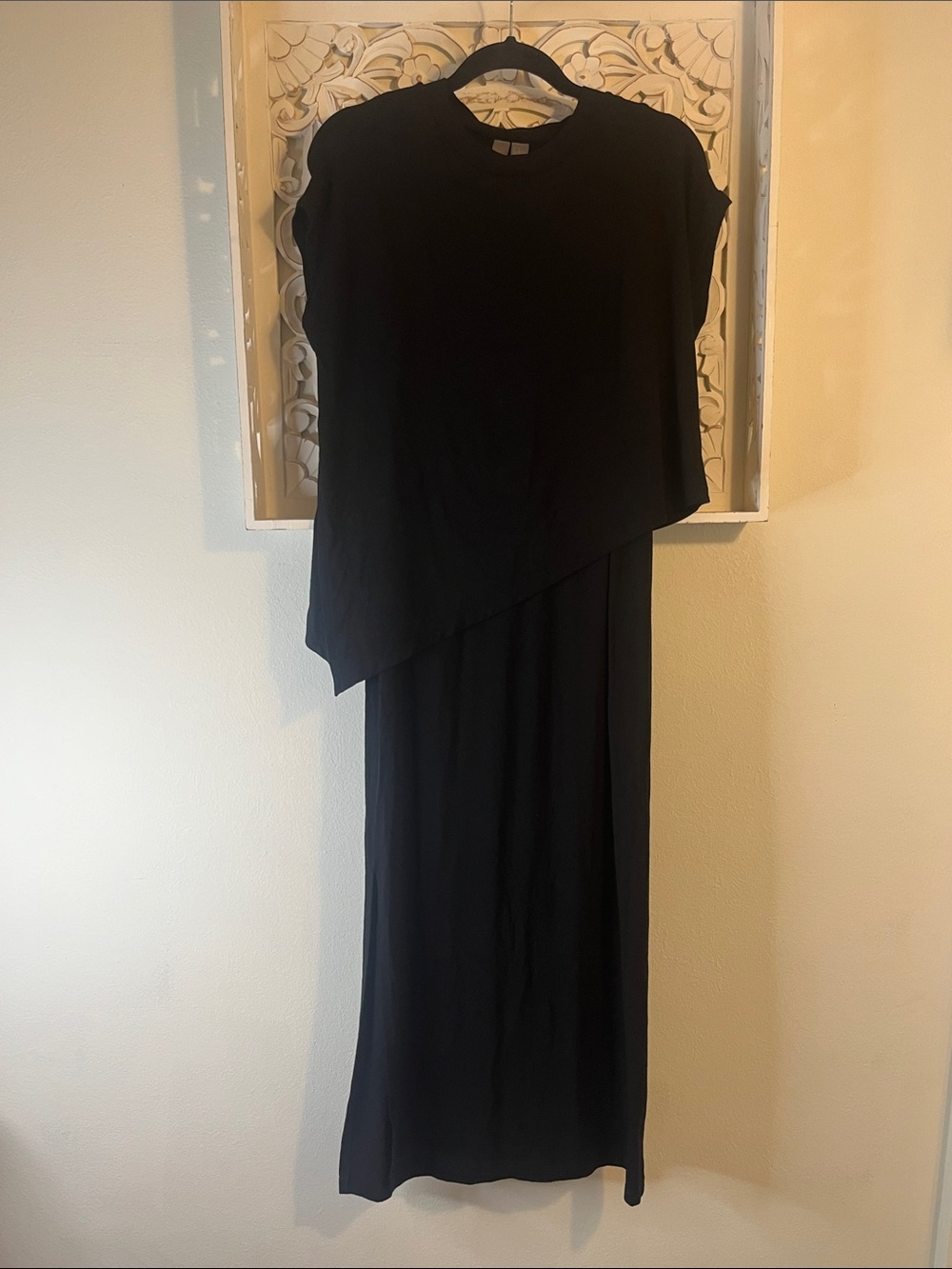 Sweaty Betty Black Mellow Midi Dress